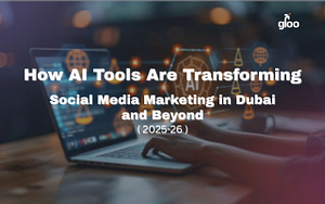Dashboard view of AI tools used for social media marketing in Dubai and the UAE